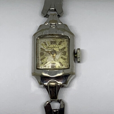 10k Rgp Bezel Benrus Swiss 10k Antique Lady Benrus Watch Co 10K