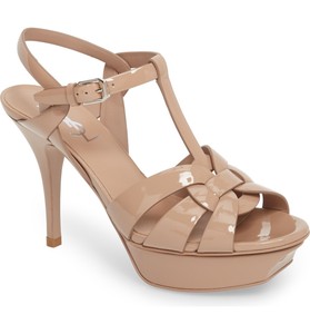 ysl nude heels