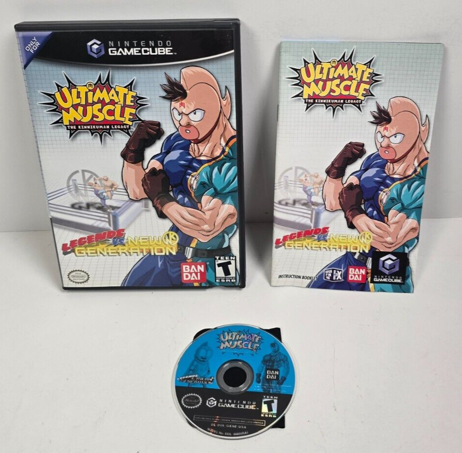 Ultimate Muscle Legends vs New Generation - Nintendo GameCube, GC - Complete CIB