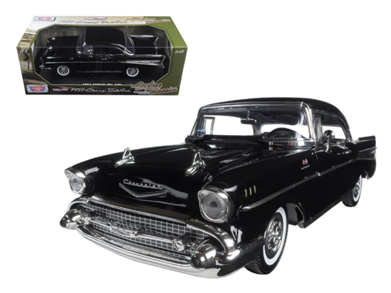 1957 Chevrolet Bel Air Hardtop Black 
