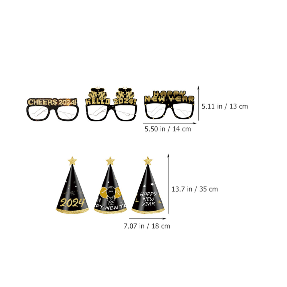 2024 Paper Glasses Frame Party Supplies Makeup Costume Props Child eBay
