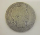 1899 Philadelphia Mint Silver Barber Quarter  Ungraded