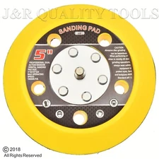 5" SANDING PAD HOOK & LOOP FACE FOR DA SANDER PALM D/A SANDER SANDING DISC