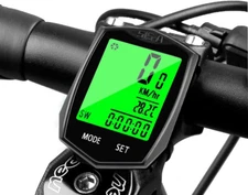 Bike Computer Speedometer Wireless Waterproof Cycling Odometer, Smart Sensor, Au