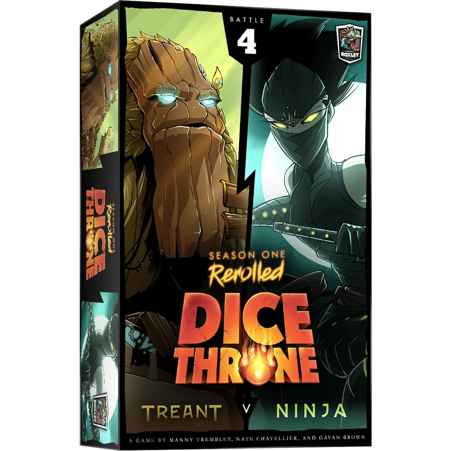 ROXLEY (ROX) Dice Throne: Season One – ReRolled: Treant v. Ninja (EN)