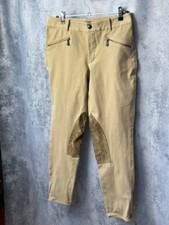 Ralph Lauren Jodhpurs Equestrian Riding Pants Vintage Beige Women's Size 12