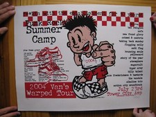 Bad Religion Poster NOFX New Found Glory Coheed and Cambria July 23 2004