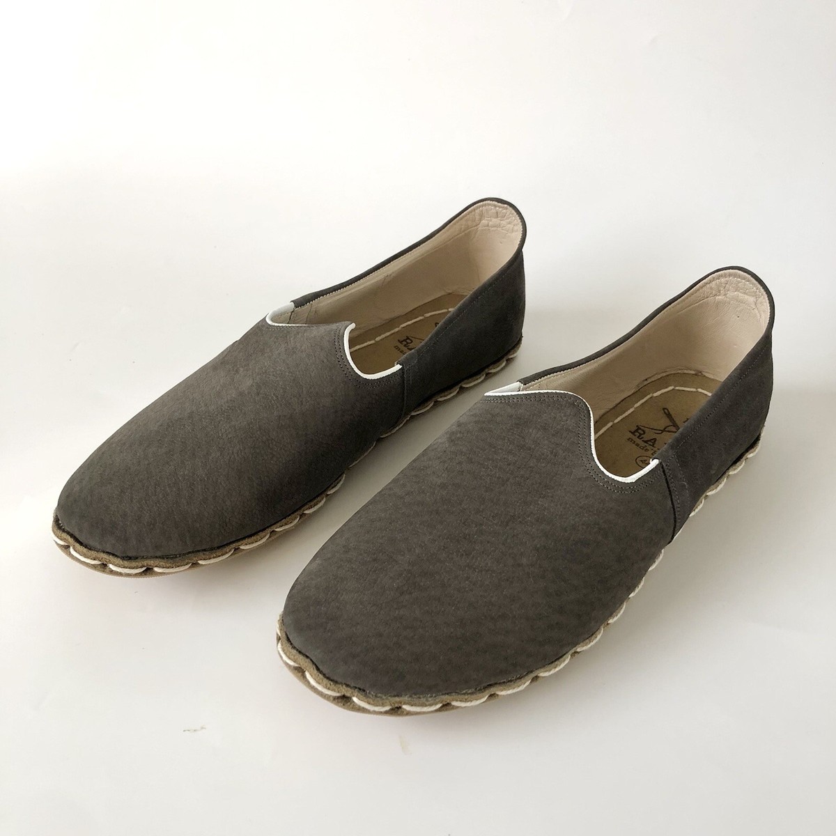 Rafiks Galata Dark Grey Suede Loafers Size 42/9.5 - 10 US Men main image 4