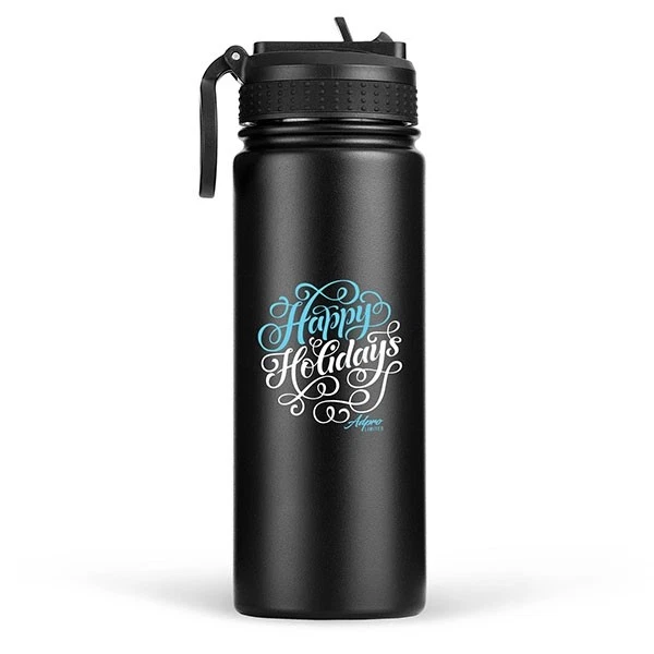 48 Custom Printed Vacuum Water Bottles, Bulk Promotional Products, Party Favors - Image 1 of 1