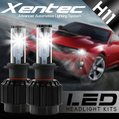 Kit Phares Xénon Xentec Premier 55W H11 6000K - Blanc Diamant, Faisceau Bas, Neuf