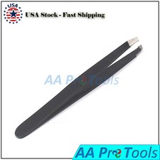 Professional Eyebrow Tweezers Slanted Plucker Hair Remover Tweezerette