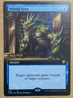 Wrong Turn EXTENDED ART - Commander Legends (Magic) Near Mint