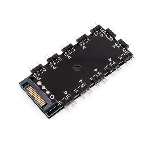 ARGB Splitter 5V 3Pin mit SATA Port LED Splitter Hub für LED Controller - Afbeelding 8 van 11