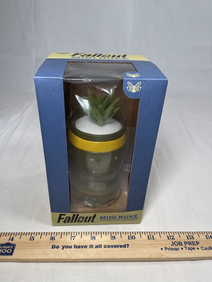 New FALLOUT Game Mini Nuke Nuclear Bomb Desk Organizer Planter