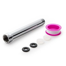 OFFO Shower Head Extension Arm, Shower Arm Extension Shower Head Extender 6 Inch