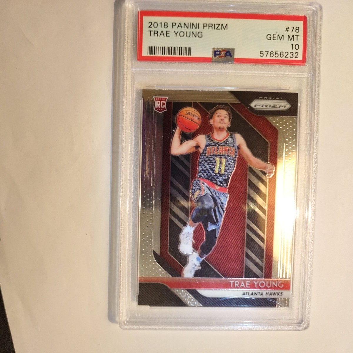 2018-19 Panini Prizm Trae Young Rookie Card #78 - PSA 10 | eBay 