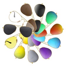 Replacement lenses for Ray-Ban RB3025 Aviator Large 62mm - Choose your STYLE