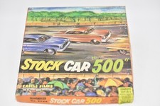VINTAGE STOCK CAR  500  CASTLE FILMS NO. 3026 SUPER 8 BLACK  WHITE