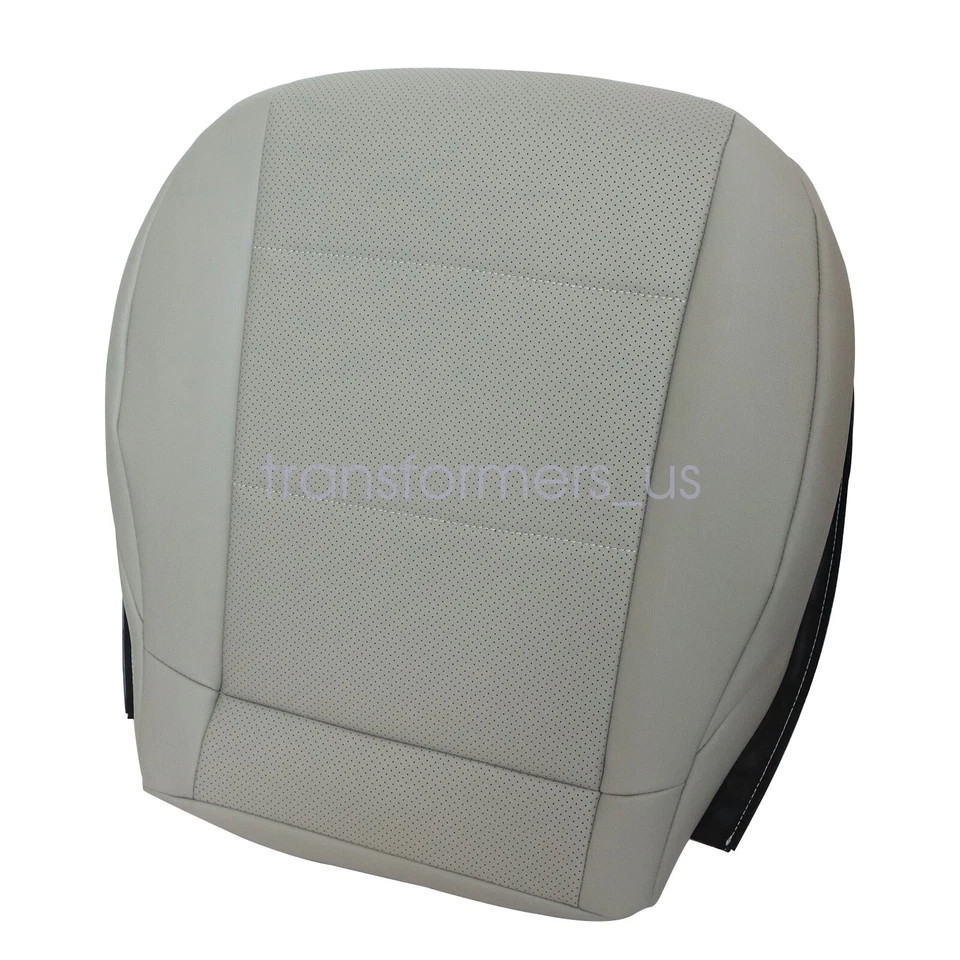 For 2005 to 2007 Mercedes Benz C230 Driver Side Bottom Leather Seat Cover Gray Foto 4 de 4
