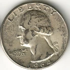 USA - 1964P - Washington ¼ $ - Silver Eagle - no mint mark - #15045RG