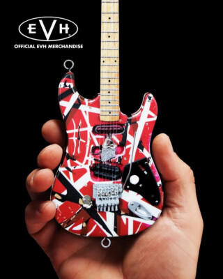 Eddie Van Halen Frankenstrat Miniature Guitar - EVH - Axe Heaven