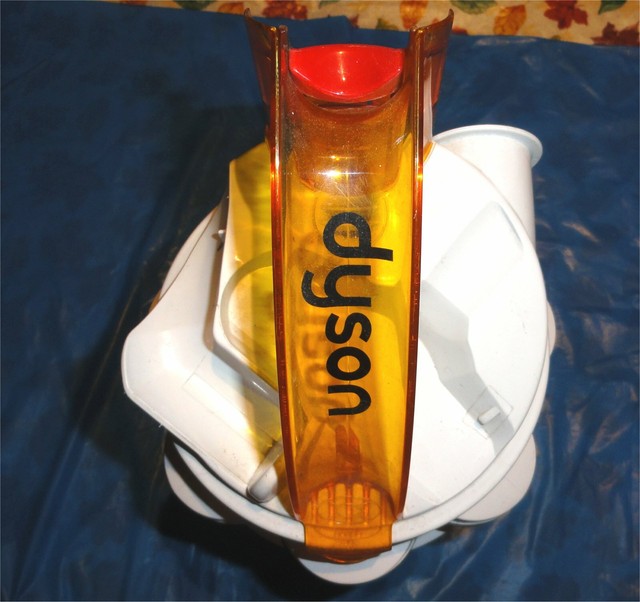 Genuine Dyson DC14 White Cyclone + Canister Dirt Dust Bin eBay