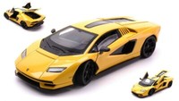 Welly 1/24 Lamborghini Countach Lpi 800 4 Gelb Statisches Modell Diecast