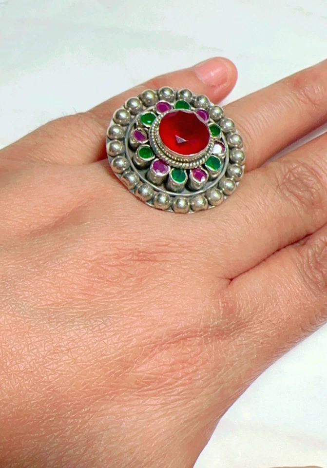 Adjustable Ladies Ring Silver 92.5 Pure Silver - Image 3 of 4