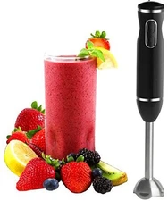 Hand Blender With Egg Whisk, Powerful 300-Watt Stick Blender, Hand Mixer Set ...
