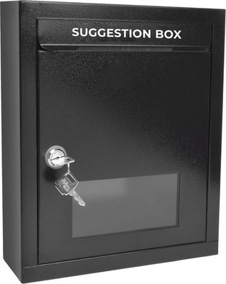 Multipurpose use Box Letter Mail Box for Gate Home and Office Suggestion Box