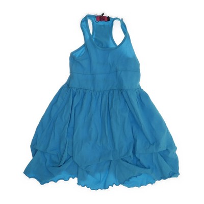 ZieZoo, Kleid, Größe: 92, Blau, Baumwolle/Elasthan, Einfarbig, Mädchen #obc