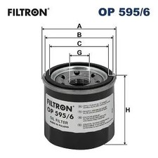 Ölfilter Anschraubfilter OP 595/6 FILTRON