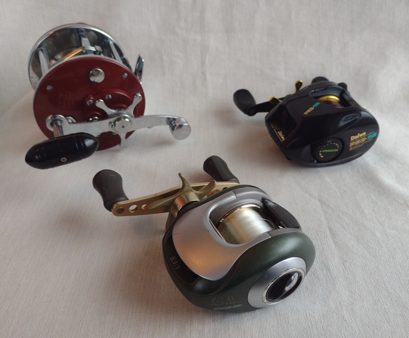 Daiwa Ps2-5b, Penn No. 309, & Quantum Kv 600c