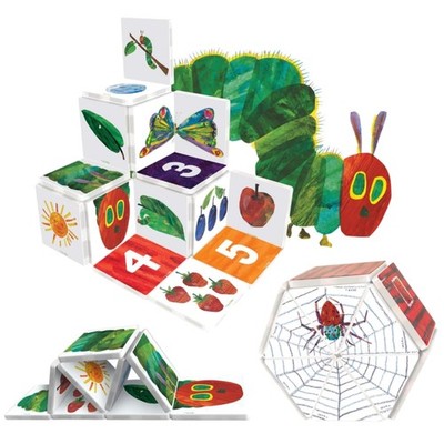 Eric Carle Magnetic Tiles Playset with Bonus Spider - 24 Pcs