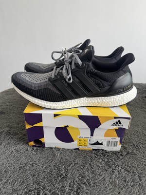 Adidas Ultra Boost Black/Grey UK 12 New 100% Authentic