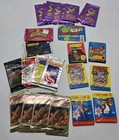 Lot of 25 Vintage 1980s - 1990s Non Sports Assorted Wax Packs Unopened Sealed