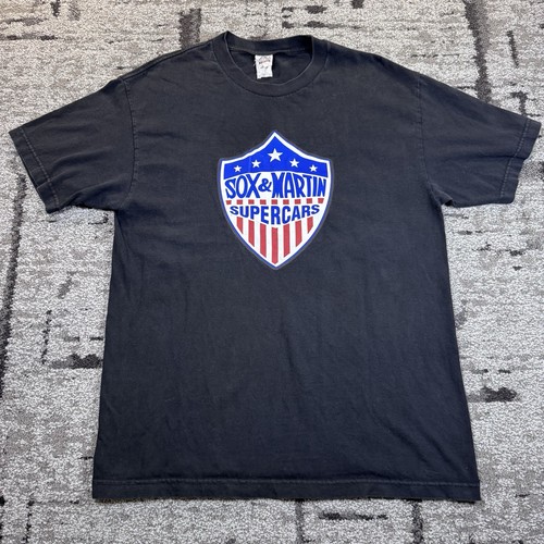 Vintage Sox & Martin Supercars Tshirt Lrg