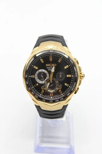 F Vintage Boxed Seiko Coutura Solar Gents Quartz Wristwatch, Working