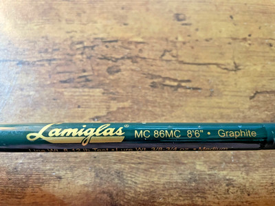 Lamiglas Mc86MC 8'6'' Graphite 2pc Rod