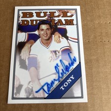 2016 Archives 1988 Bull Durham Tony AUTO SP /595 Tom Silardi #BDA-T Baseball (f5