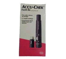 ACCU-CHEK FastClix Lancing Device Kit 11 Depth Settings