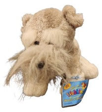Webkinz HM159 plush toy Schnauzer Dog 8  -9  , No Code used