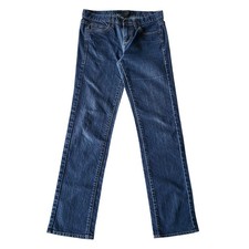 Calvin Klein Jeans Womens Size 29x30 Blue Pants Skinny Stretch Dark Denim Tag 27