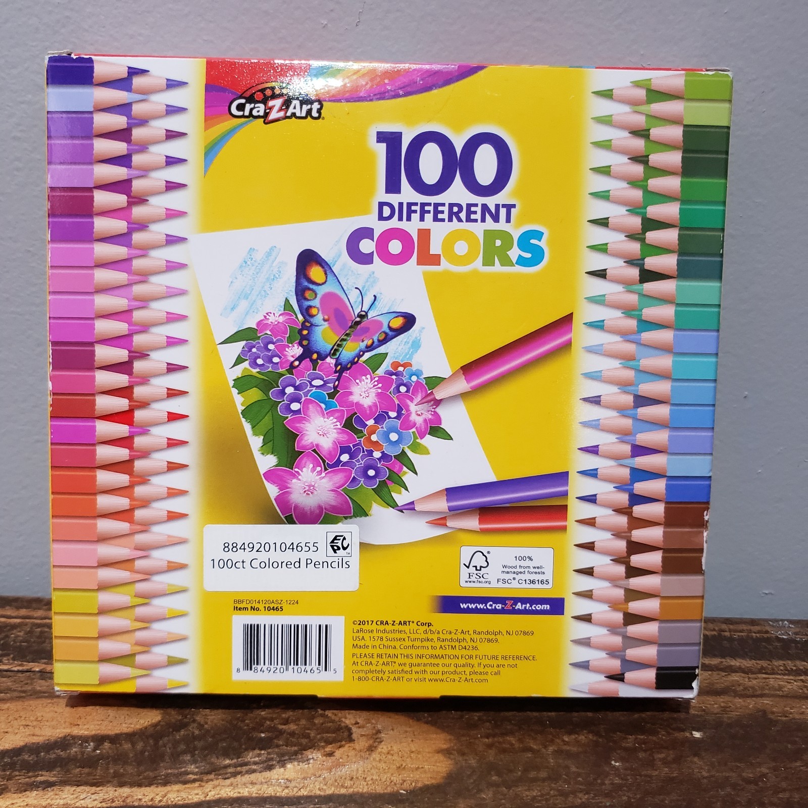 Cra-Z-Art 100 Colored Pencils, Beginner To Advanced Children Adults New ...