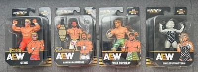 AEW Big Rubber Guys Sting Will Ospreay Chase Hangman Adam Page Chase Toni Storm