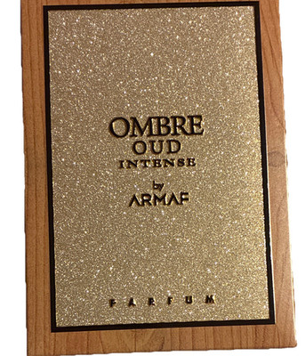 Armaf Ombre Oud Intense Parfum Spray 3.4 fl oz Regular Size Long Lasting