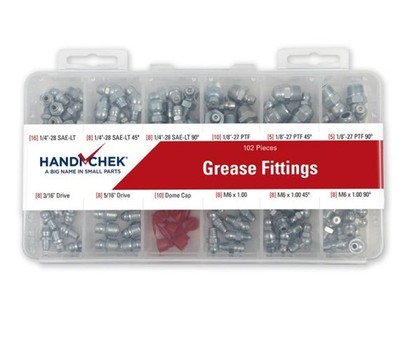 Grease Fittings Assort 102 Pieces (1 Pieces)