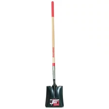 Poweredge 48 In. Wood Handle Square Point Shovel