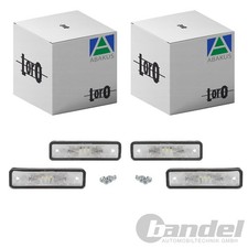 2x ABAKUS LED KENNZEICHENLEUCHTE passend für OPEL ASTRA COMBO OMEGA SIGNUM