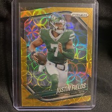 2025 Panini Prizm Justin Fields Gold Choice #/10